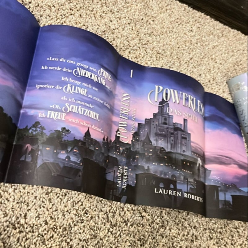 Powerless German Special Edition with page overlay