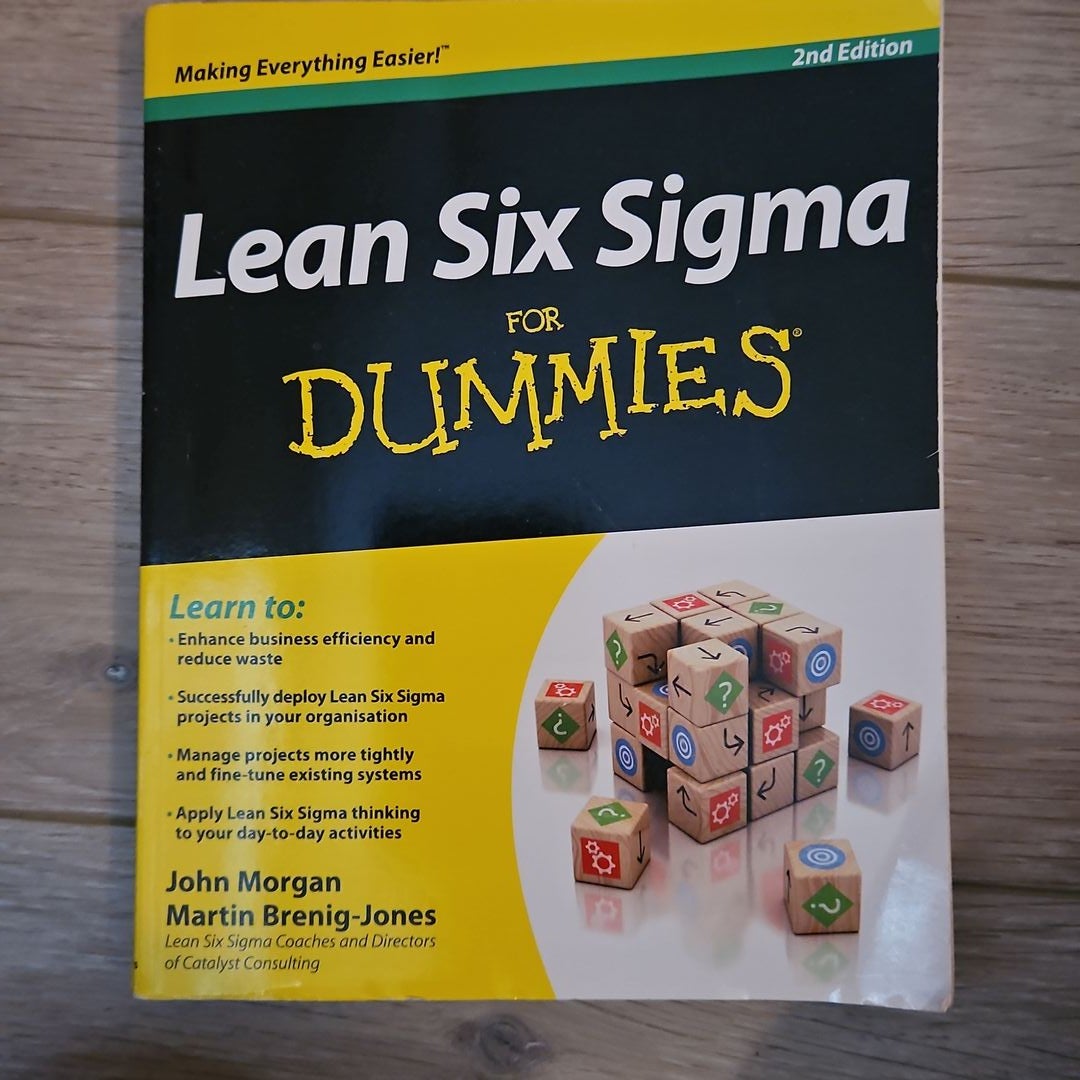 Lean Six Sigma For Dummies® By John Morgan, Paperback | Pangobooks