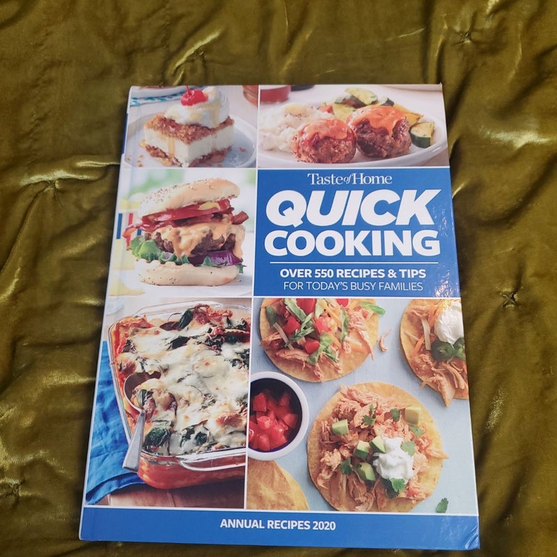 Quick Cooking Annual Recipes 2020