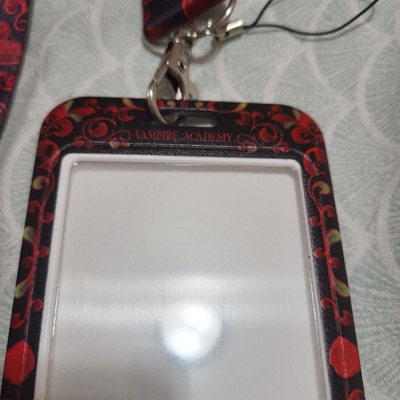Vampire Academy Lanyard and ID card holder