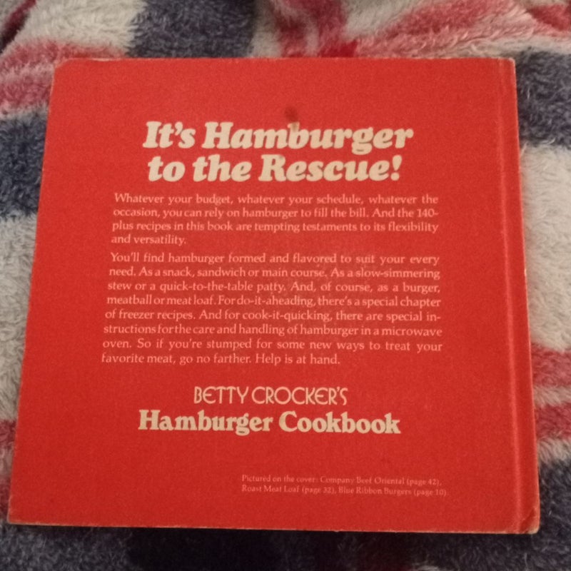 Betty Crocker's Hamburger Cookbook