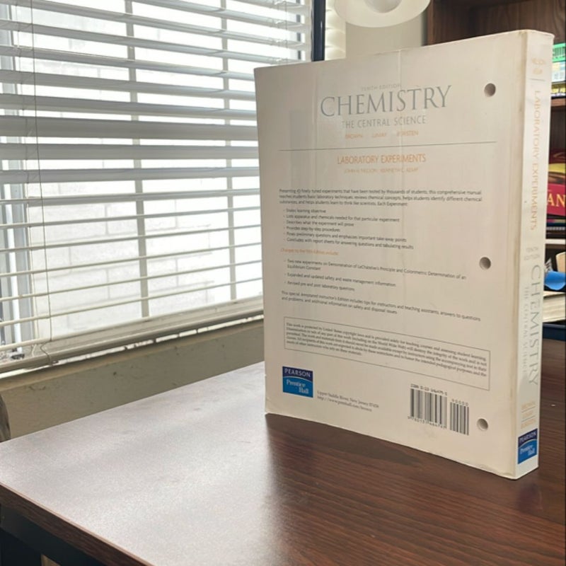 Chemistry - The Central Science 10th Edition