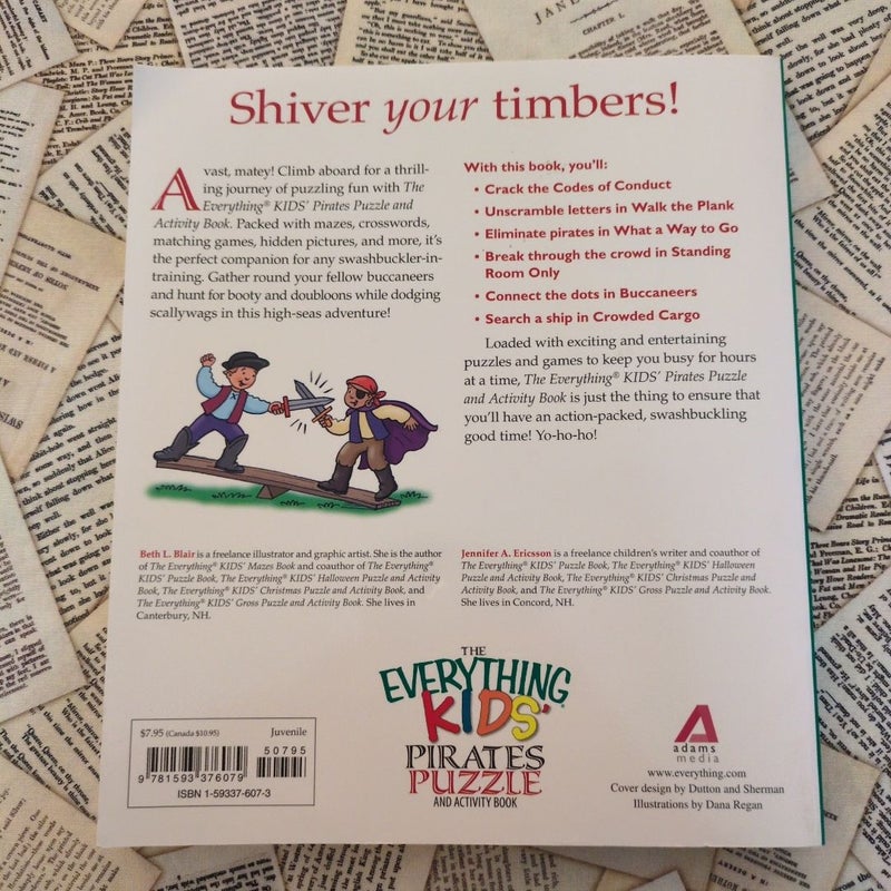 The Everything Kids' Pirates Puzzle and Activity Book