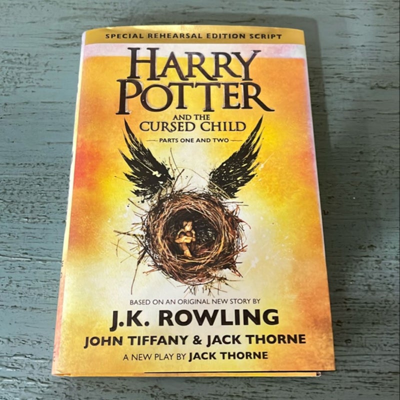 Harry Potter and the Cursed Child Parts One and Two (Special Rehearsal Edition Script)