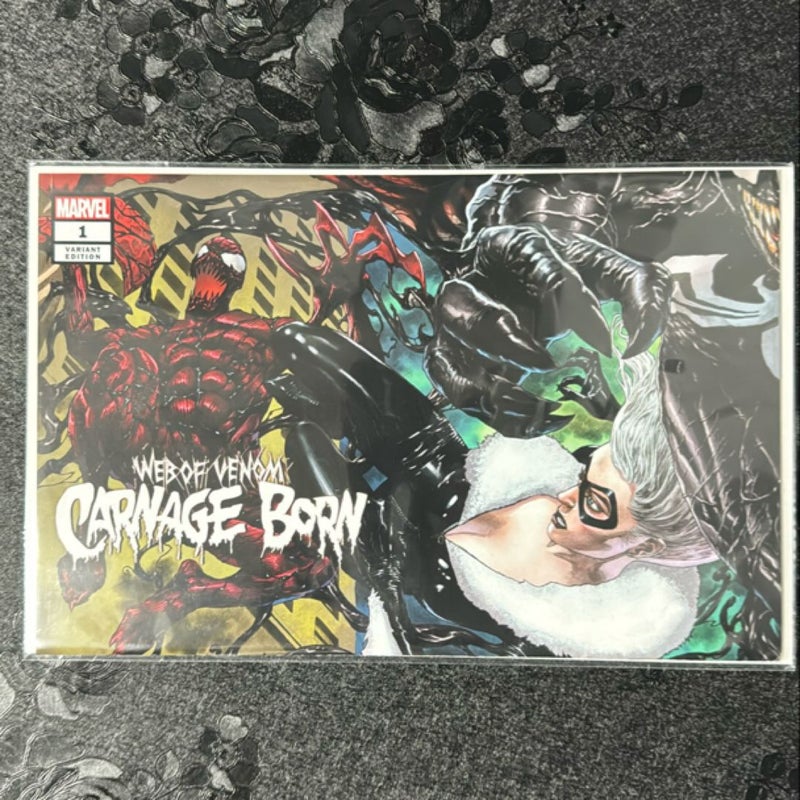 Web of Venom Carnage Born # 1 Variant Edition Marvel Comics