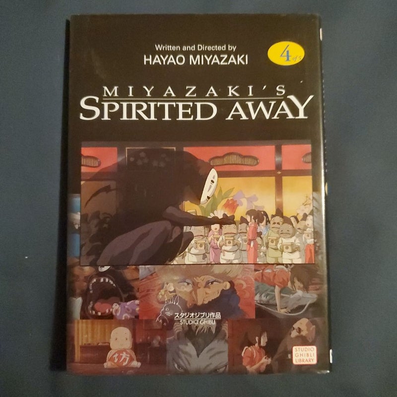 Spirited Away Film Comic, Vol. 1,4,5