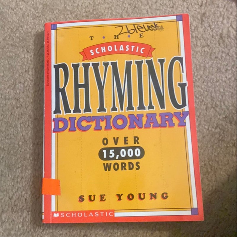 Scholastic Rhyming Dictionary