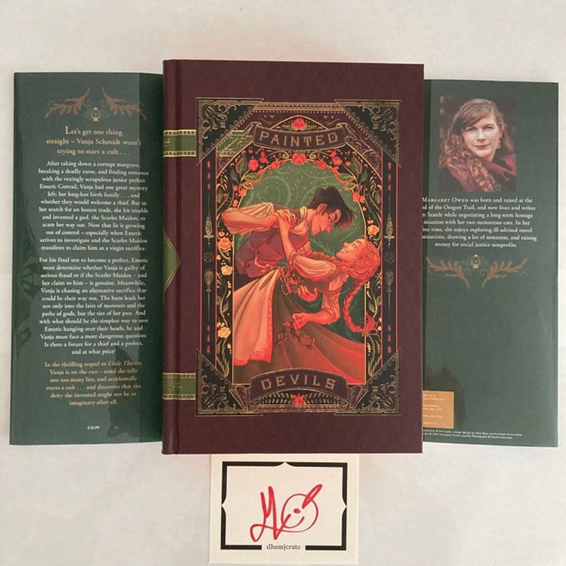 Painted Devils Illumicrate Exclusive Signed Edition