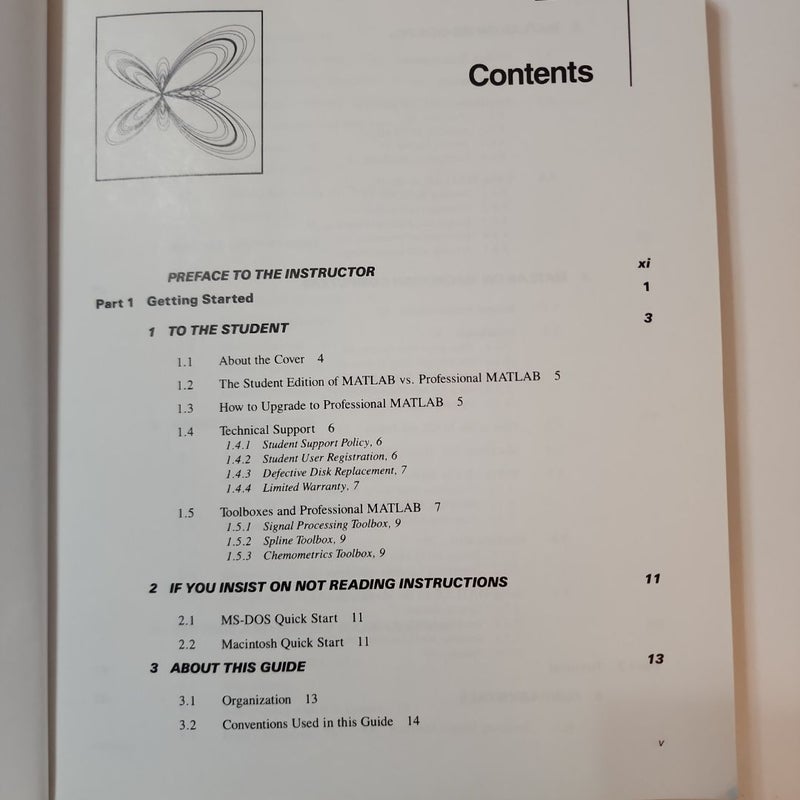The student edition of Matlab