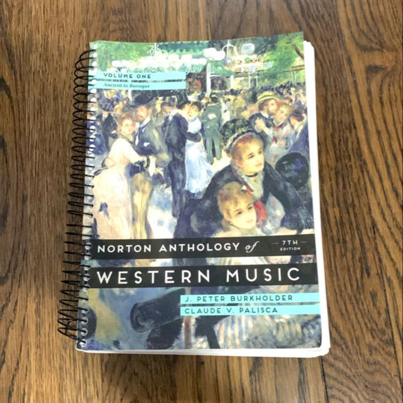 The Norton Anthology of Western Music, Volume 1