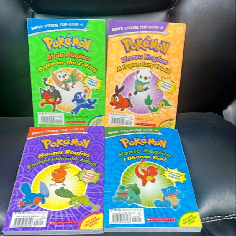 Pokémon Super Special Flip Book Bundle Set Lot