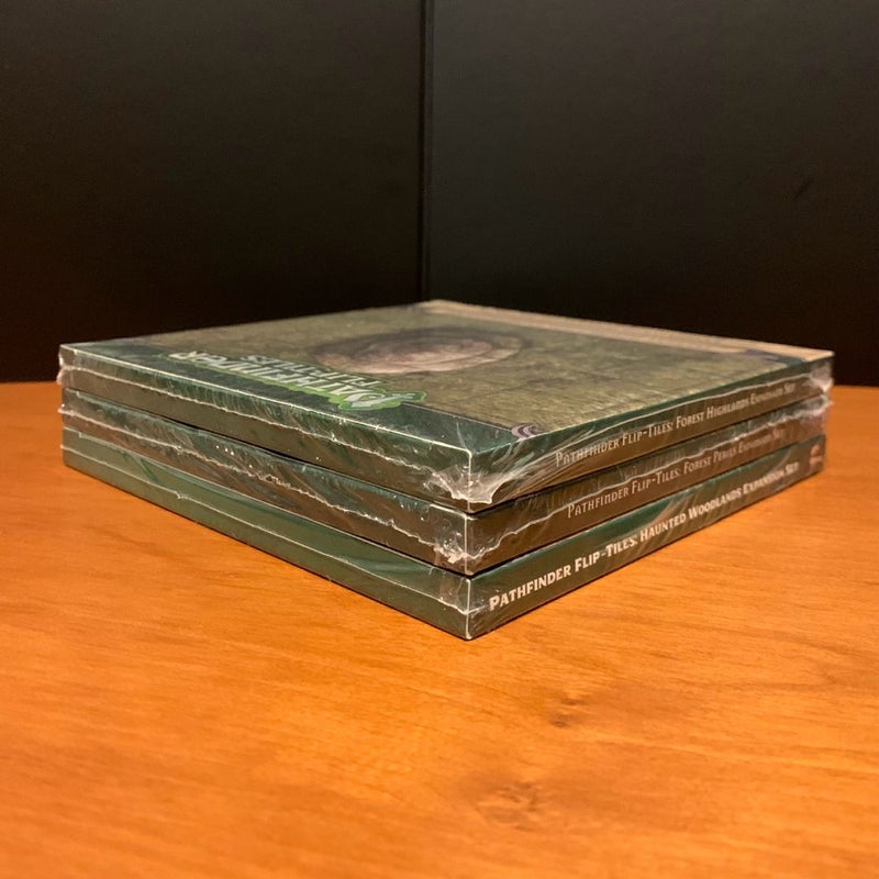 Pathfinder Flip-Tiles Lot: Forest Highlands, Perils, Haunted Woodlands Expansion