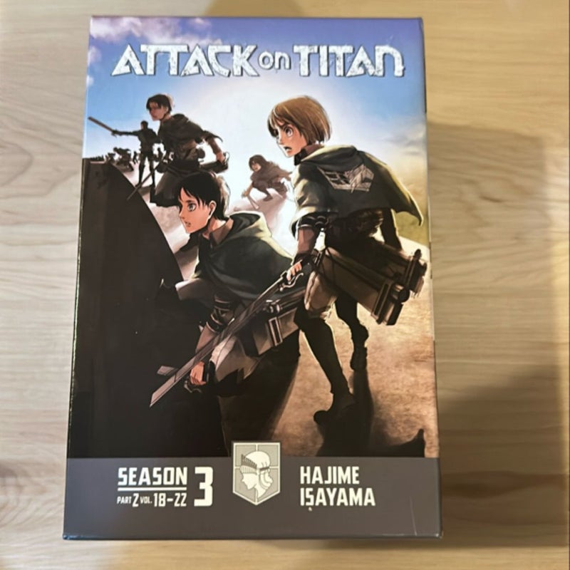 Attack on Titan Season 3 Part 2 Manga Box Set