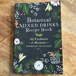 Botanical Mixed Drinks Recipe Book