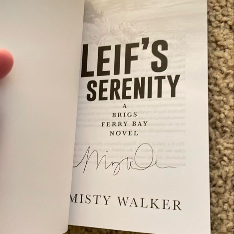 Leif’s Serenity (Eden Books exclusive cover signed by the author)