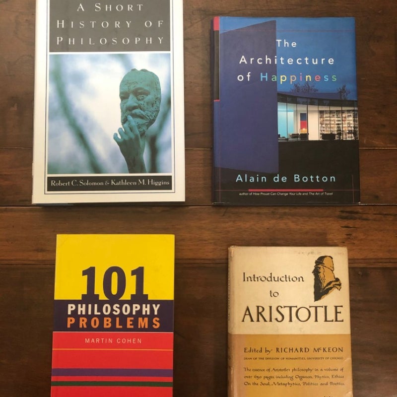 Lot of 4 Philosophy Books