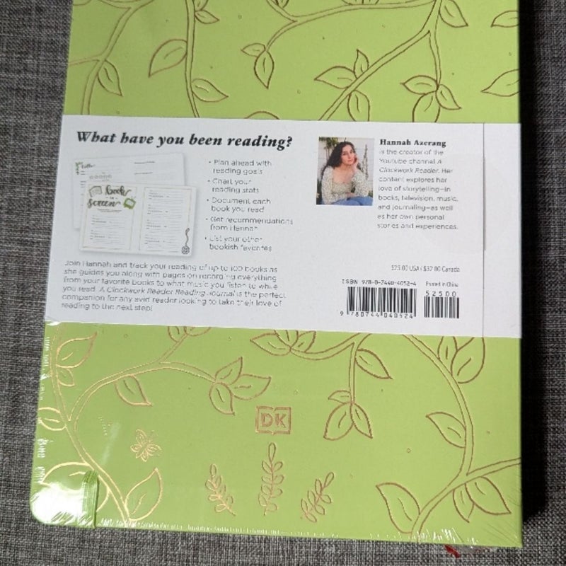 A Clockwork Reader Reading Journal 