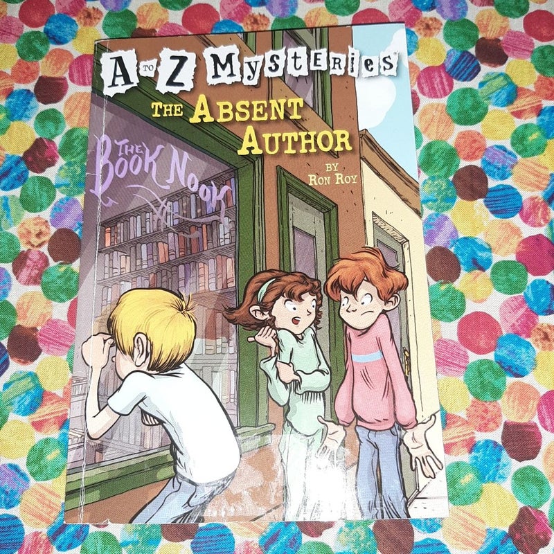 A to Z Mysteries #1: The Absent Author