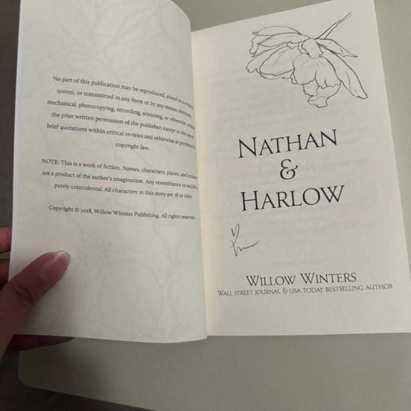 Nathan and Harlow: Second Chance (signed)