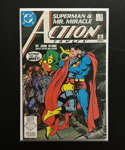 Action Comics Superman & Mr. Miracle # 593 Oct 1987 DC Comics