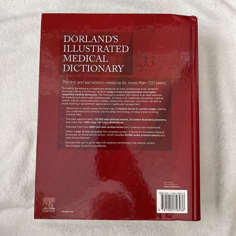 Dorland's Illustrated Medical Dictionary