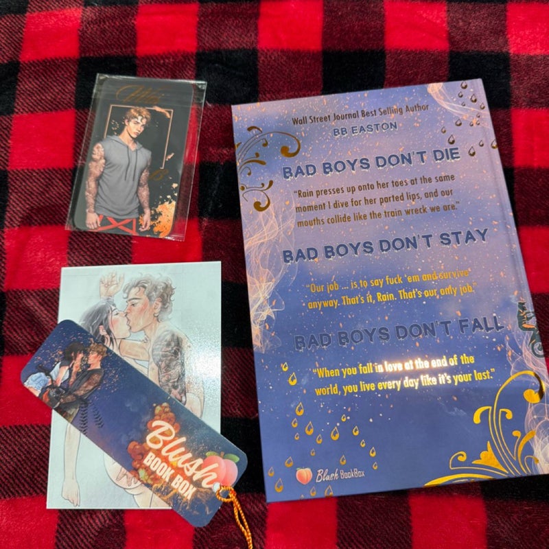 Blush book box Bad Boys Don’t Die Omnibus