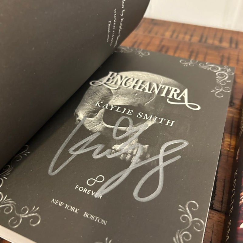 Hand Signed Phantasma and Barnes & Noble Edition Enchantra