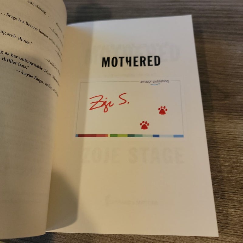 Mothered *Signed Bookplate*