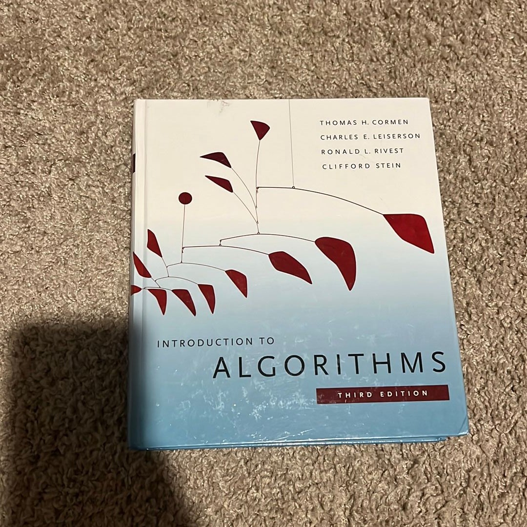 Introduction to Algorithms, Third Edition