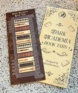 Dark Academia Book Tabs