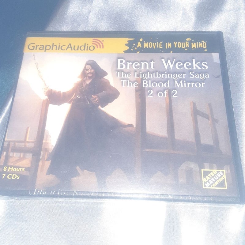 Graphic Audio The Blood Mirror (1 & 2) audio book cd