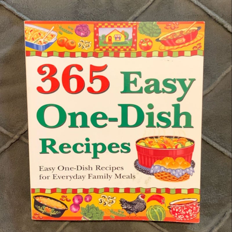 365 Easy One-Dish Recipes