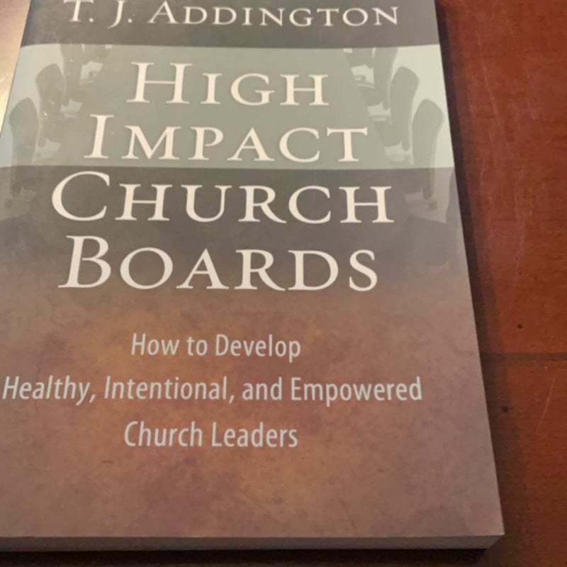 High-Impact Church Boards