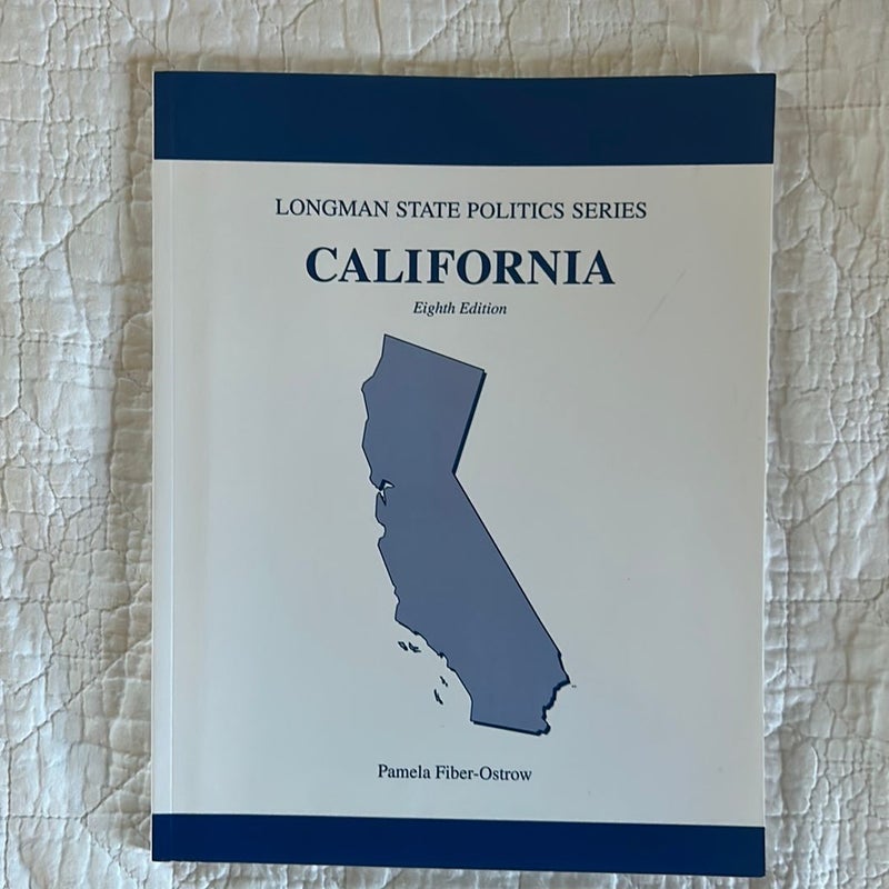 California Politics (Longman State Politics Series)