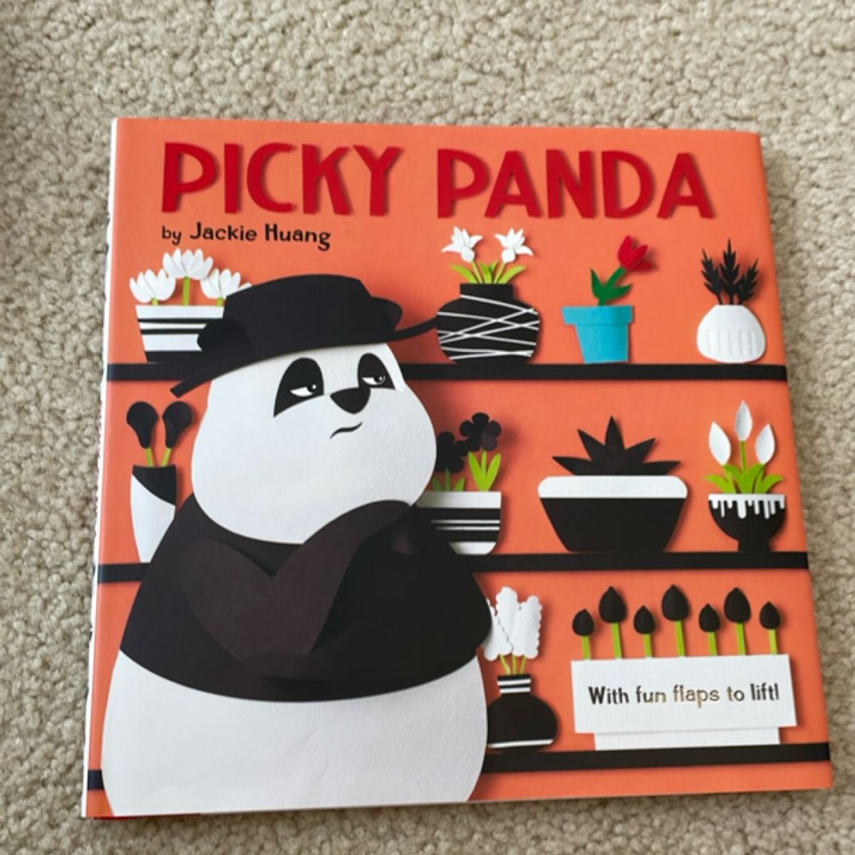 Picky Panda (with Fun Flaps to Lift) by Jackie Huang