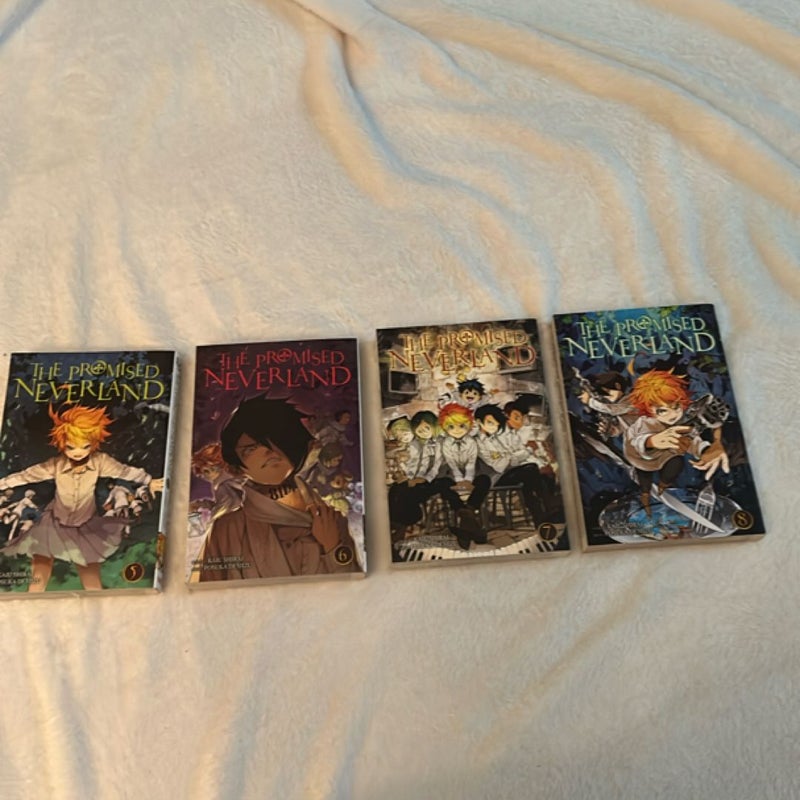 The Promised Neverland, Vol. 5 , 6 , 7 , MANGA LOT
