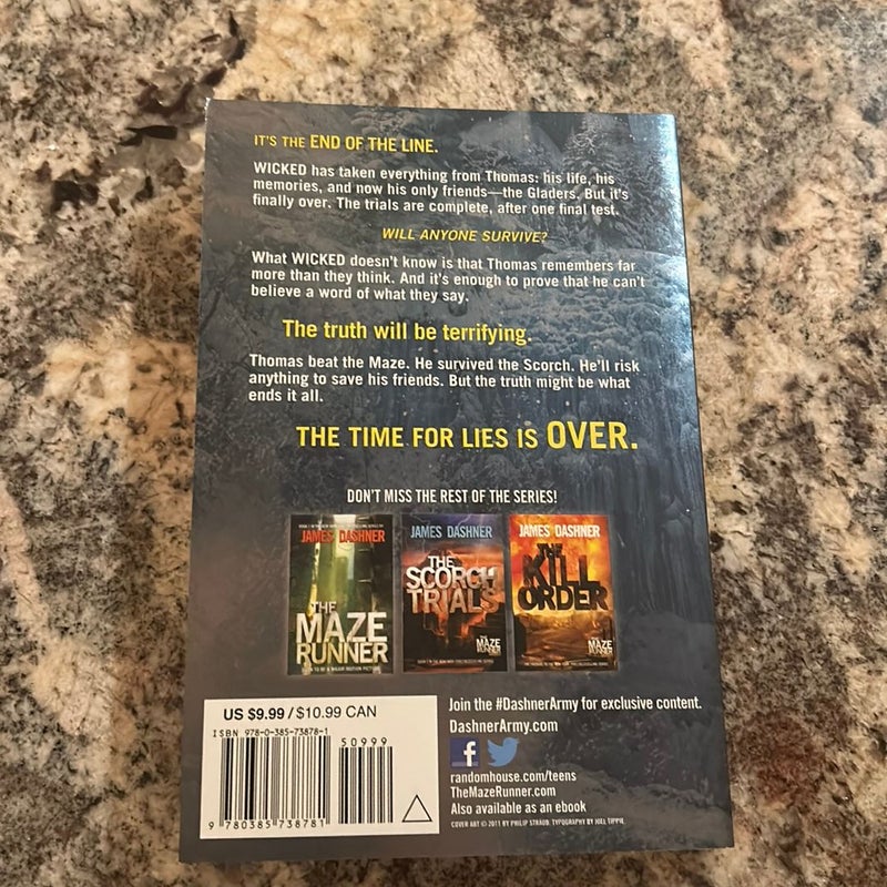 The Maze Runner Series Complete Collection Boxed Set (5Book) by James Dashner, Paperback