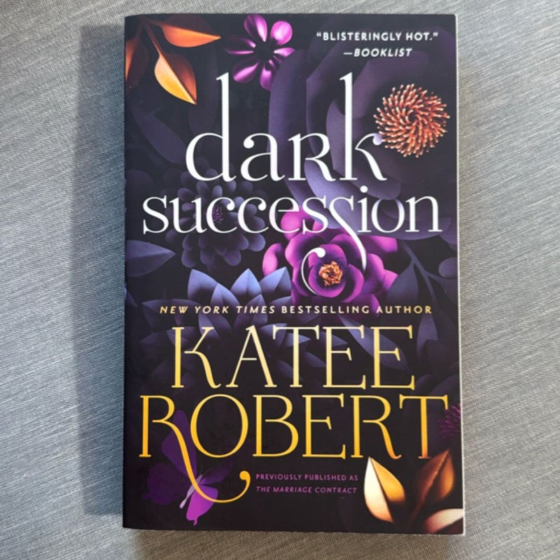 Dark Succession (previously Published As the Marriage Contract)