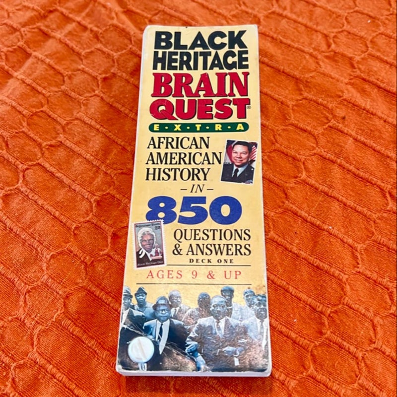 Black Heritage Brain Quest