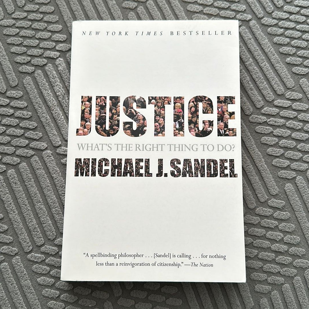 Justice by Michael J. Sandel, Paperback | Pangobooks