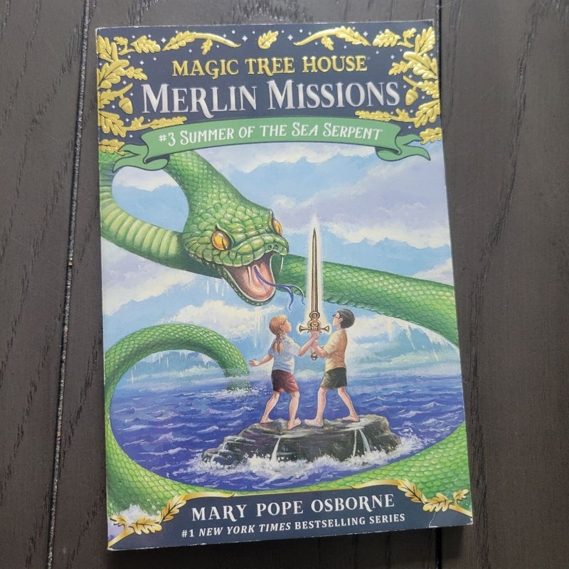 Magic tree house merlin missions books 1-3