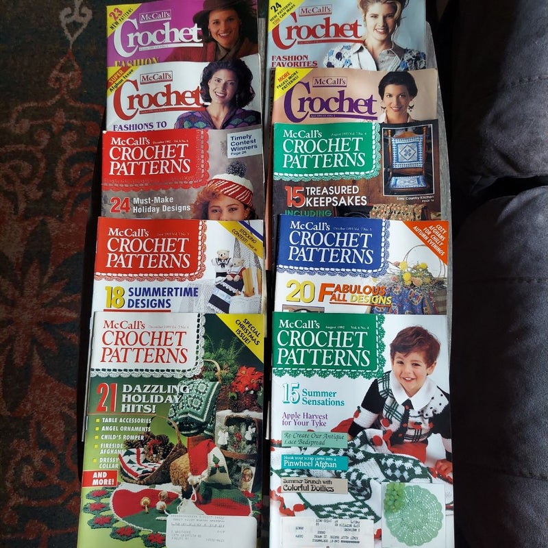 McCall's Crochet magazines