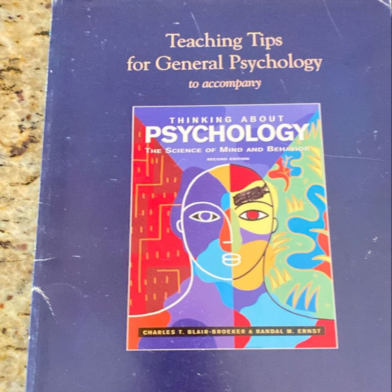 Teaching Tips for General Psychology