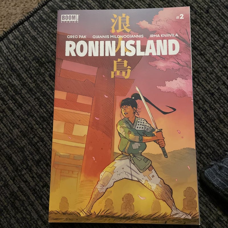 RONIN ISLAND # 2 Second Print VARIANT Comic Book Samurai Story Brand New
