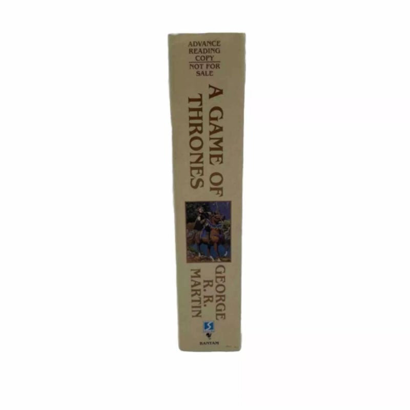 A Game of Thrones: ARC (Advanced Reading Copy)