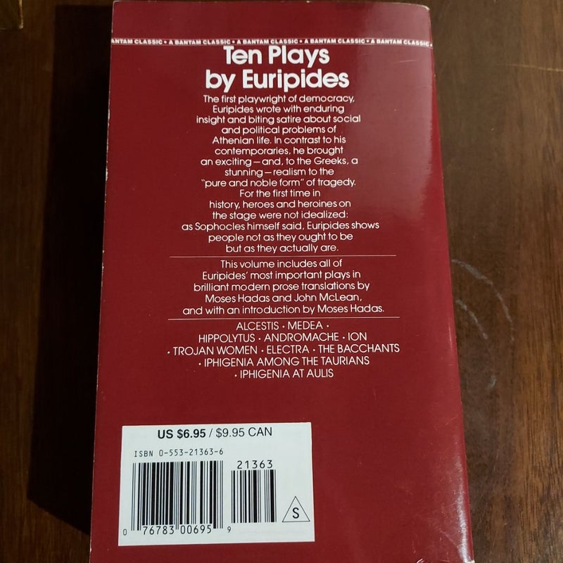 Ten Plays by Euripides