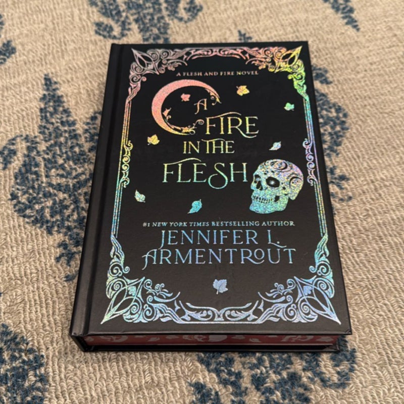 ApollyCon 2024 Exclusive A Fire in the Flesh signed by Jennifer L. Armentrout