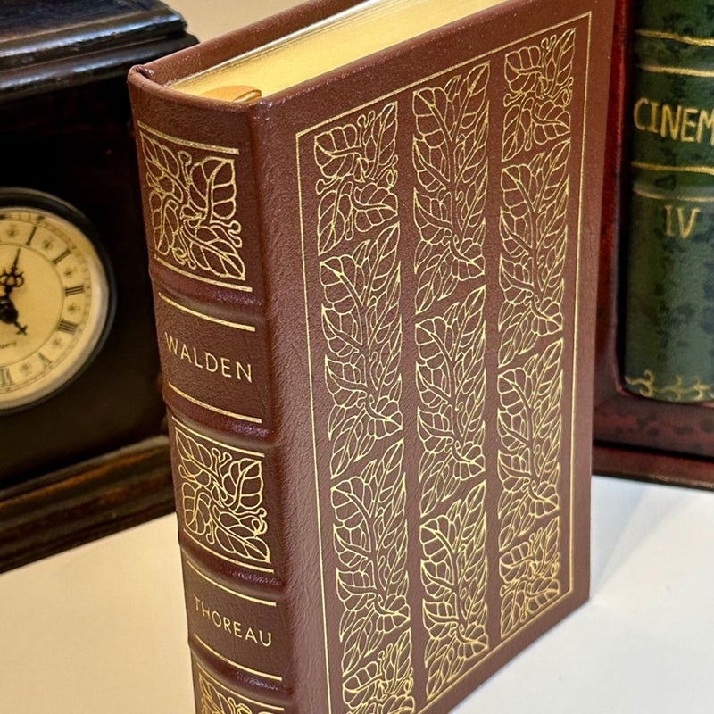 Easton Press Leather Classics “Walden” by Thoreau - Collectors Edition 1981. 100 Greatest Books ever written in Good Condition