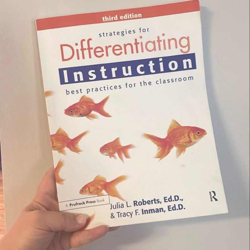 Strategies for Differentiating Instruction