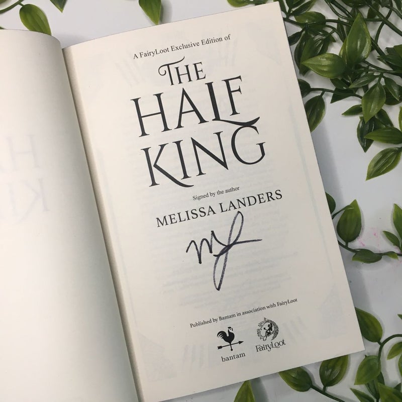 The Half King Romantasy FairyLoot Exclusive SIGNED